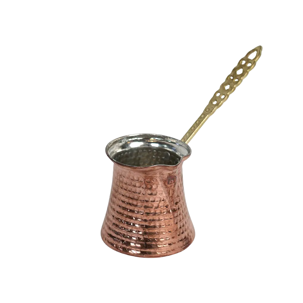 Red copper 0.7l coffee pot