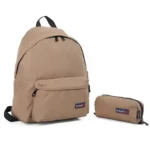 Red rock 4277 beige 2 zippers 2pcs backpack set