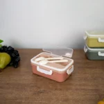 Stainless-2-Sections-Orange-Rectangular-Lunch-Box-with-Spoon-&-Fork1 Stainless 2 sections orange rectangular lunch box with spoon & fork1