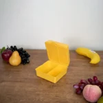 Titiz square yellow luch box1