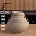 Transparent 30pcs storge boxes set with beige lid7