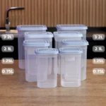 Transparent-30pcs-Storge-Boxes-Set-with-Blue-Lid1 Transparent 30pcs storge boxes set with blue lid1
