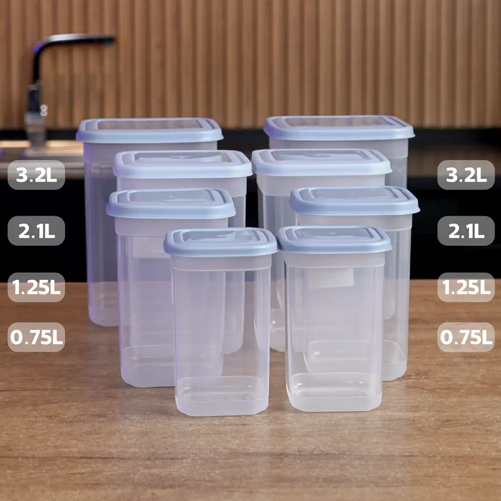 Transparent-30pcs-Storge-Boxes-Set-with-Blue-Lid1 Transparent 30pcs storge boxes set with blue lid1
