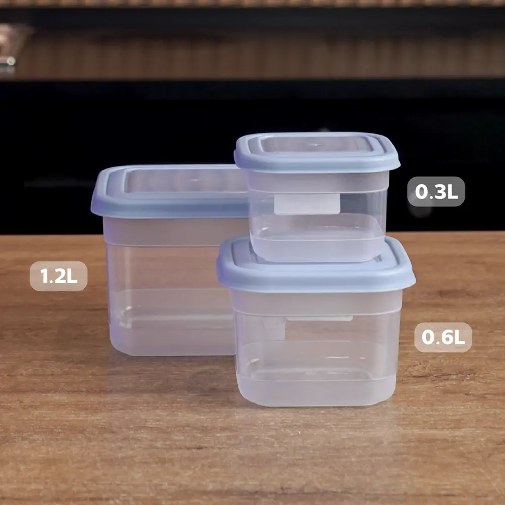 Transparent-30pcs-Storge-Boxes-Set-with-Blue-Lid3 Transparent 30pcs storge boxes set with blue lid3