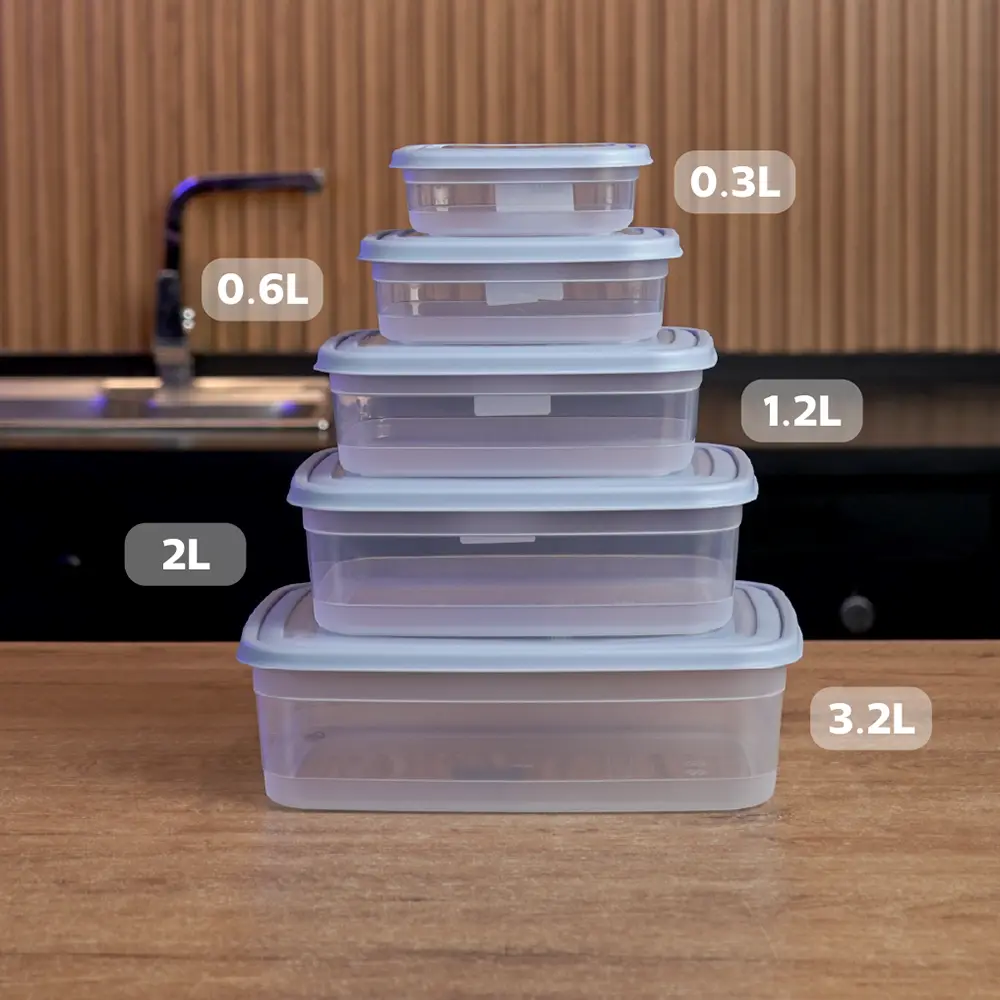 Transparent-30pcs-Storge-Boxes-Set-with-Blue-Lid5 Transparent 30pcs storge boxes set with blue lid5