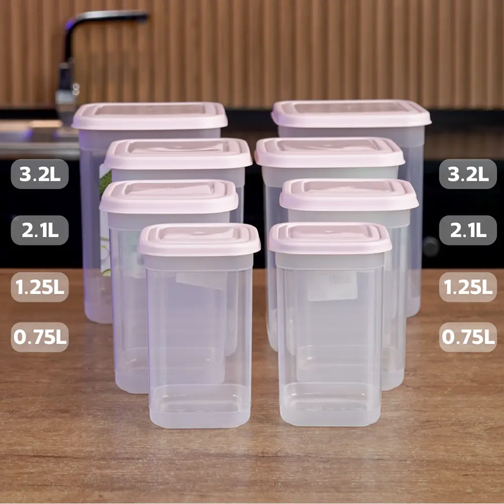 Transparent-30pcs-Storge-Boxes-Set-with-Pink-Lid1 Transparent 30pcs storge boxes set with pink lid1