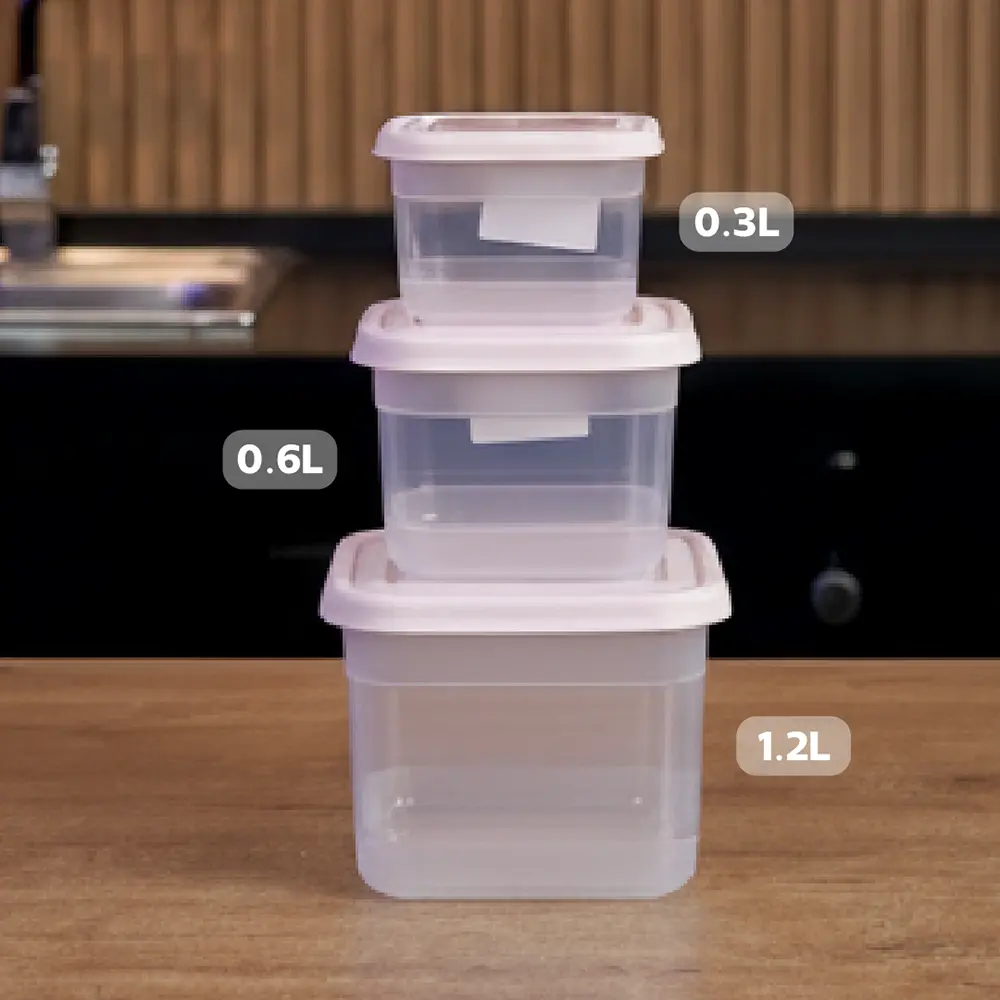 Transparent-30pcs-Storge-Boxes-Set-with-Pink-Lid5 Transparent 30pcs storge boxes set with pink lid5