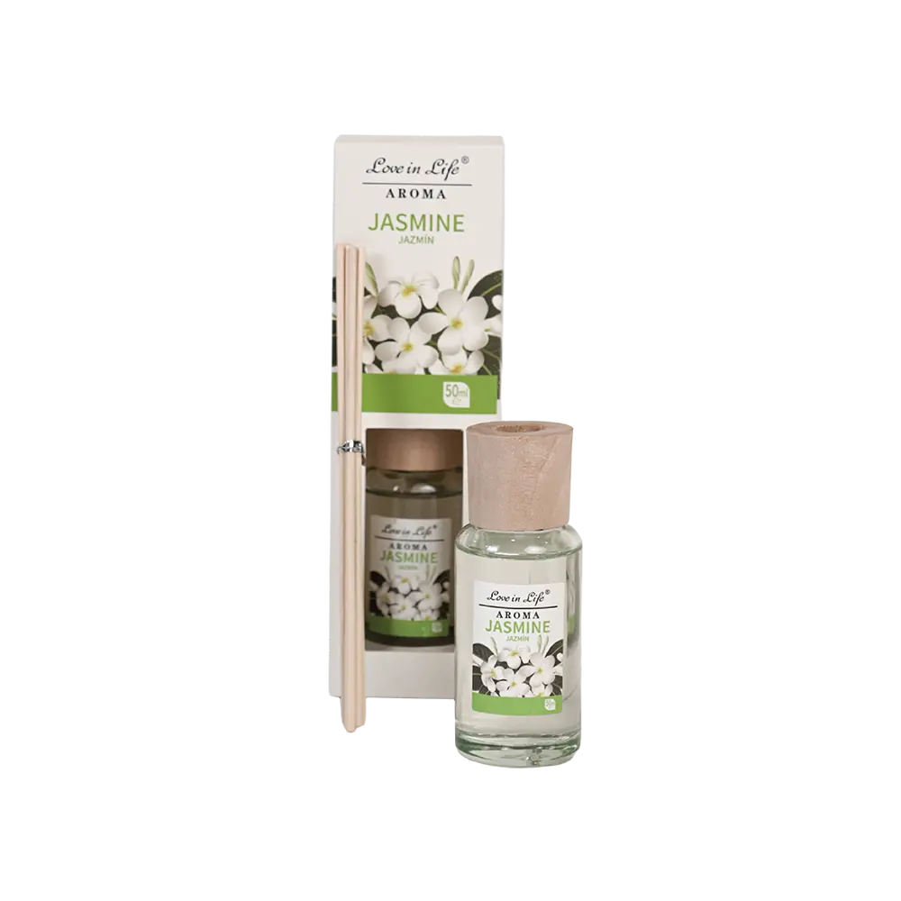 Aroma 50ml jasmine reed diffuser