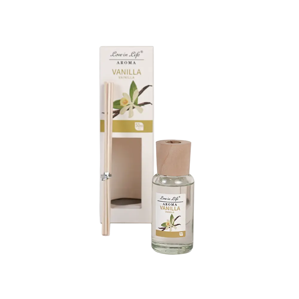 Aroma 50ml vanilla reed diffuser