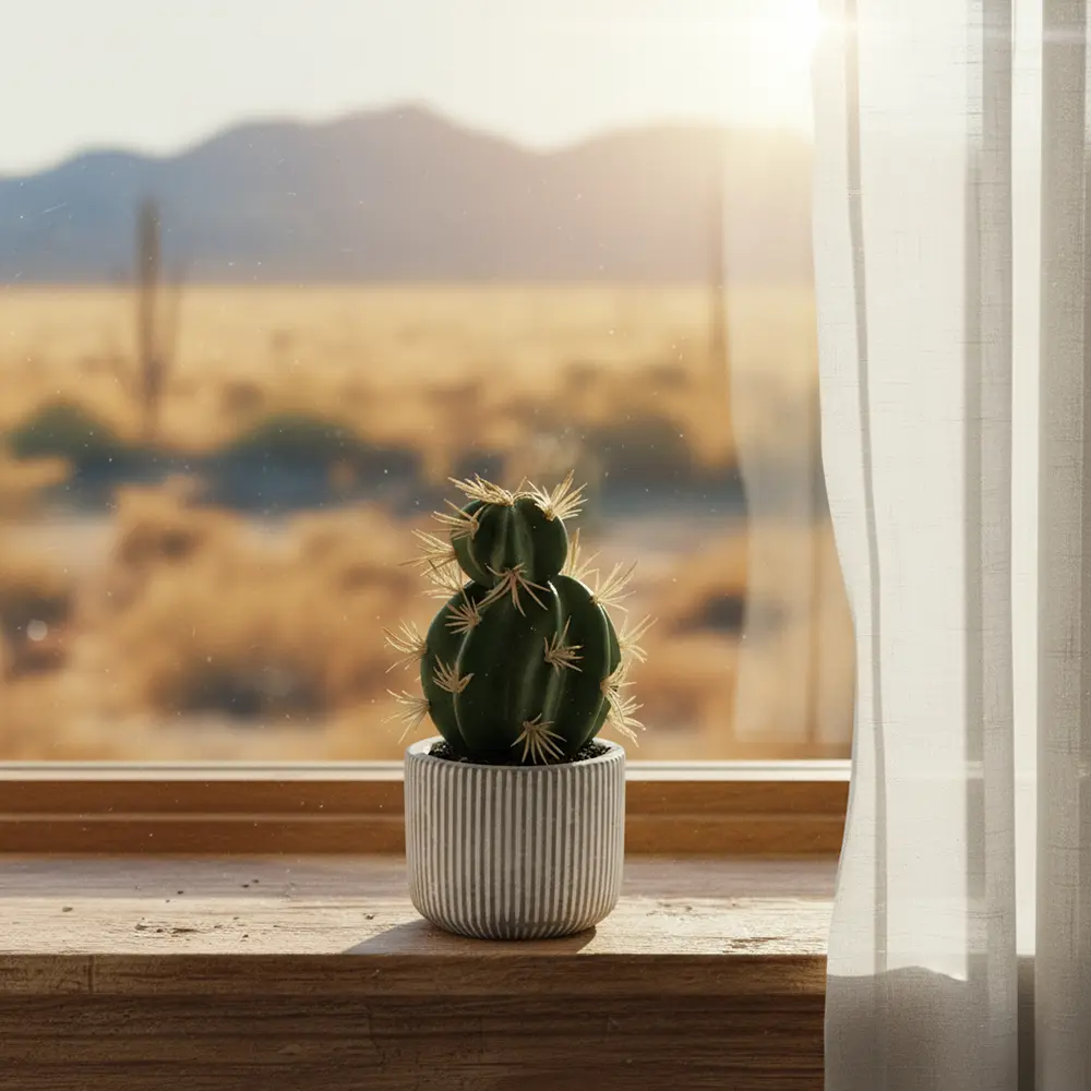 Cactus-Plant-16cm-with-Ceramic-Vase1 Cactus plant 16cm with ceramic vase1