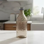 Glass-Textured-Bottle-with-Stainless-Lid1 Glass textured bottle with stainless lid1