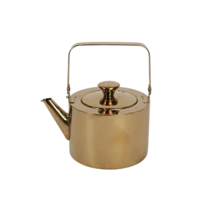 Gold medium tea pot