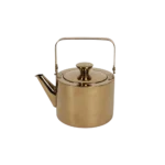 Gold small tea pot