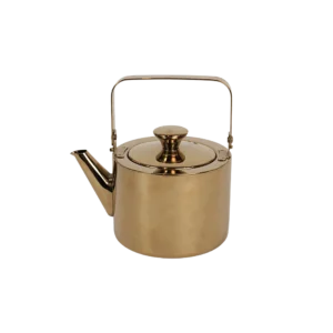 Gold small tea pot