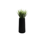 Green plant 31cm with plastic black vase