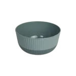 Hobbylife 2.6l ribbed design blue bowl