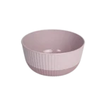 Hobbylife 2.6l ribbed design pink bowl