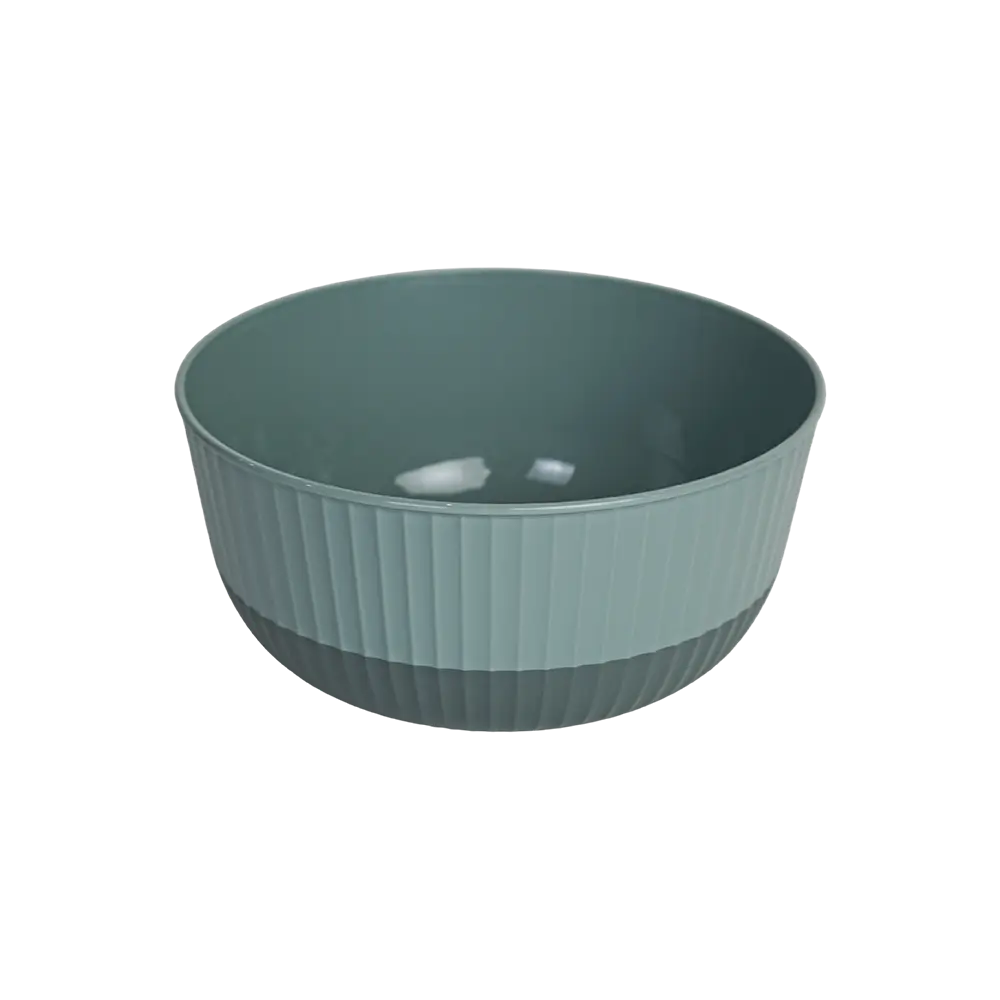 Hobbylife 4.2l ribbed design blue bowl