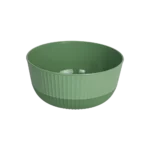 Hobbylife 4.2l ribbed design green bowl