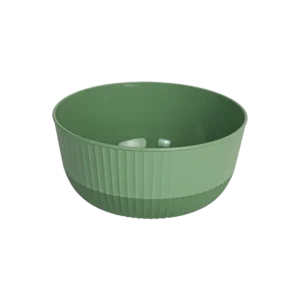 Hobbylife 4.2l ribbed design green bowl