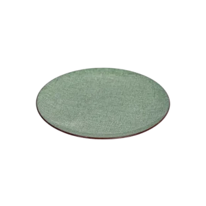 La table elegante porcelain 27cm green flat plate