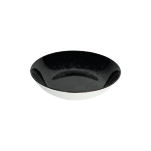 La table elegante porcelain 4.5x20cm black deep plate