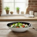 La-Table-Elegante-Porcelain-4.5x20cm-Black-Deep-Plate2 La table elegante porcelain 4.5x20cm black deep plate2