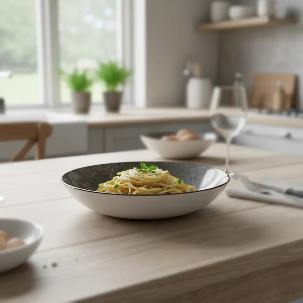 La-Table-Elegante-Porcelain-4.5x20cm-Grey-Deep-Plate2 La table elegante porcelain 4.5x20cm grey deep plate2