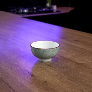 La table elegante porcelain 6.5x11cm green bowl1