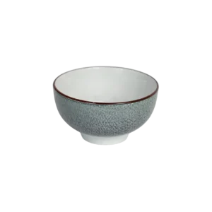 La table elegante porcelain 6.5x11cm grey bowl