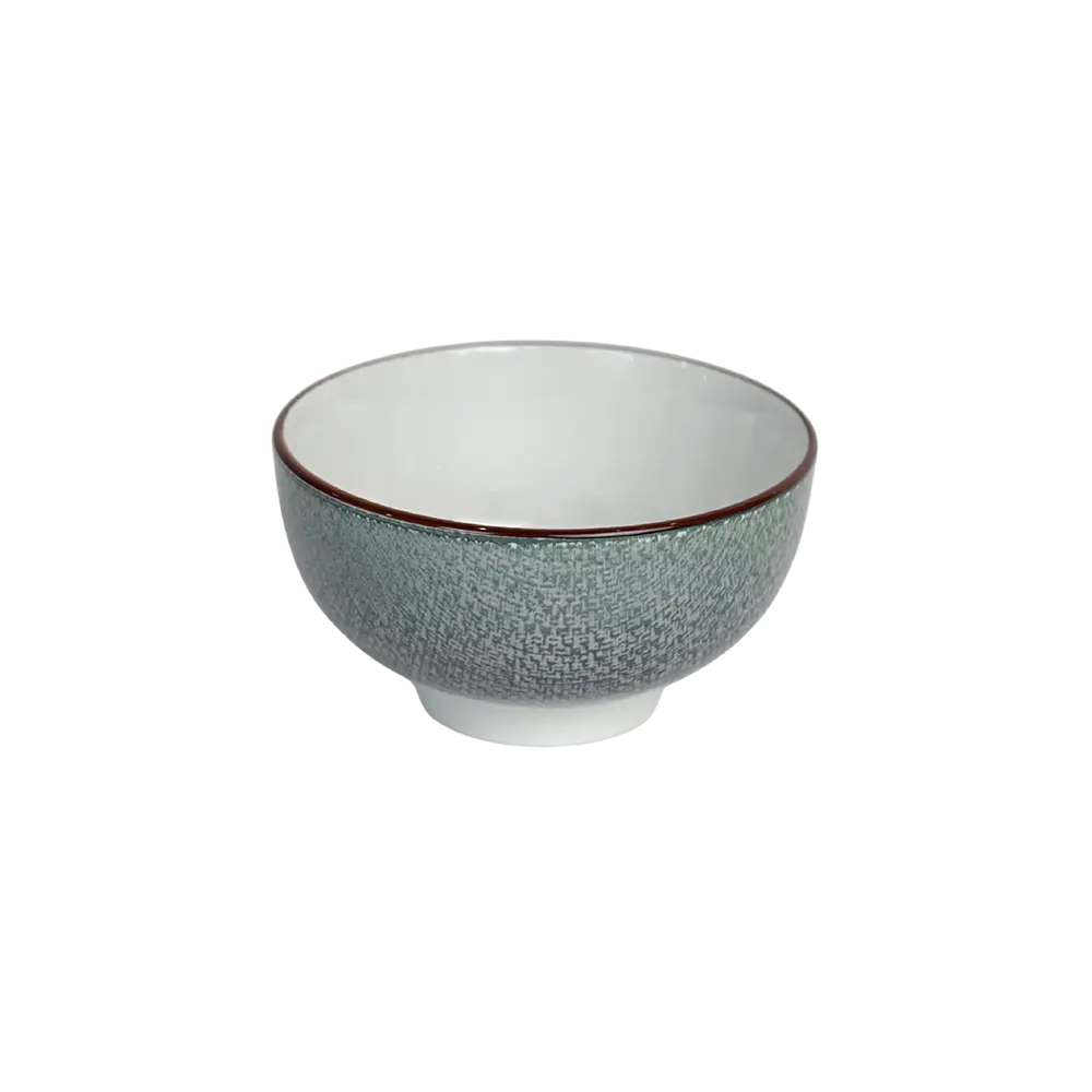 La table elegante porcelain 6.5x11cm grey bowl