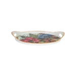 Melamine 44.5x32.5cm floral design oval tray