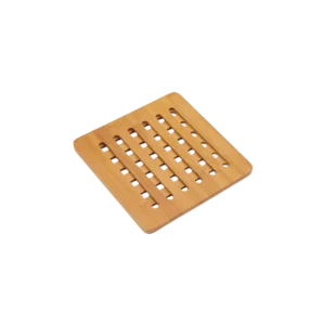 Momaz 18x18cm squared bamboo trivet