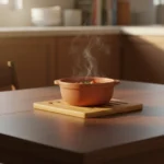 Momaz 18x18cm squared bamboo trivet1