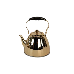 Momaz 1l stainless steel gold tea pot