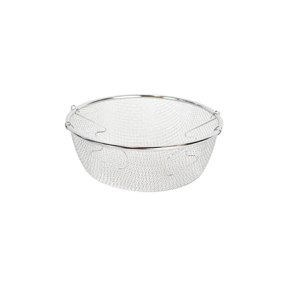 Momaz 20cm stick resistant frying pot with glass lid & strainer3