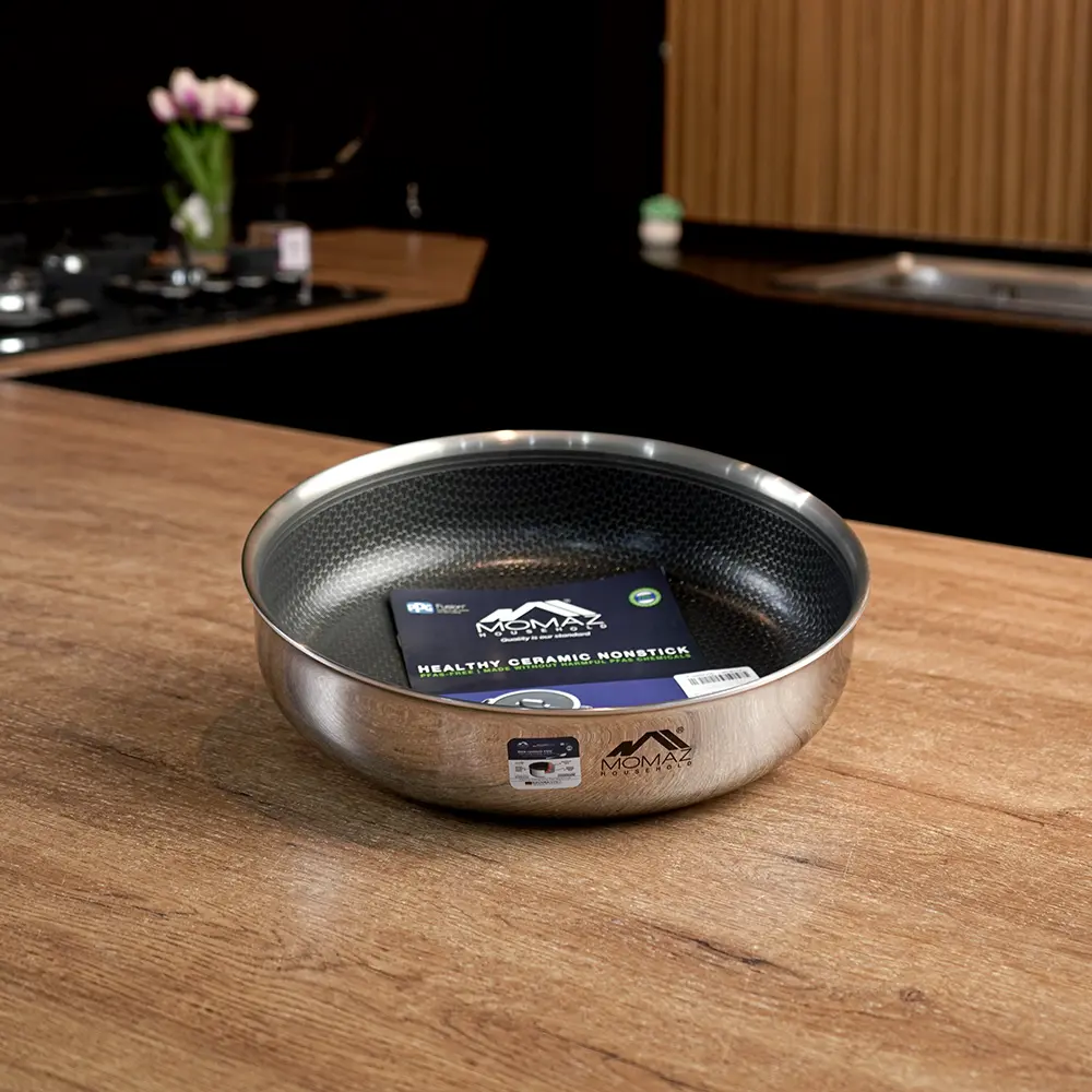Momaz 28cm stick resistant round pan1