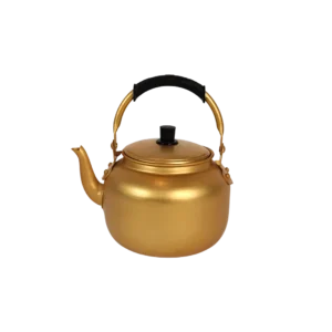 Momaz 2l aluminum gold tea pot