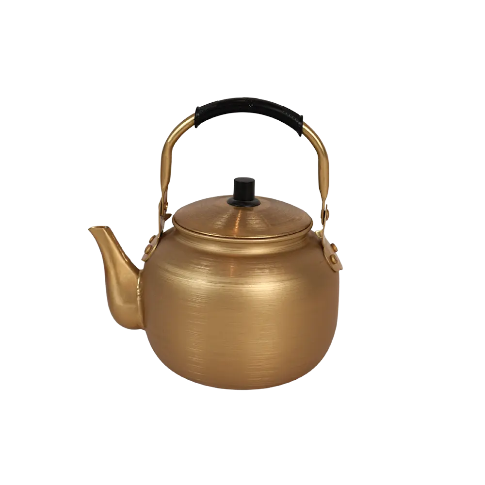 Momaz 3l aluminum gold tea pot
