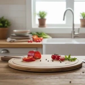 Momaz 44x35cm acacia wood cutting board1