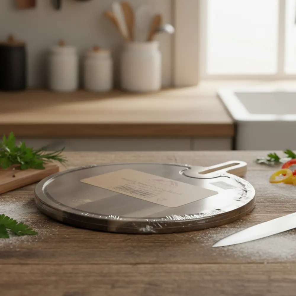 Momaz 44x35cm brown acacia wood cutting board1