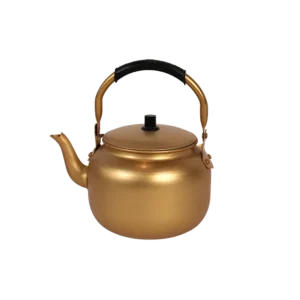 Momaz 4l aluminum gold tea pot