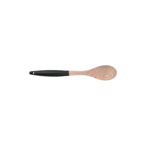 Momaz serving wooden spoon with silicone handle