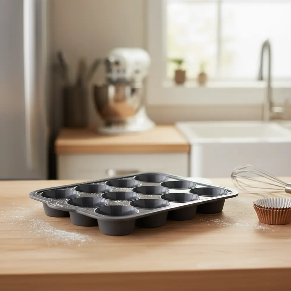 Momaz silicone cupcake grey mold1