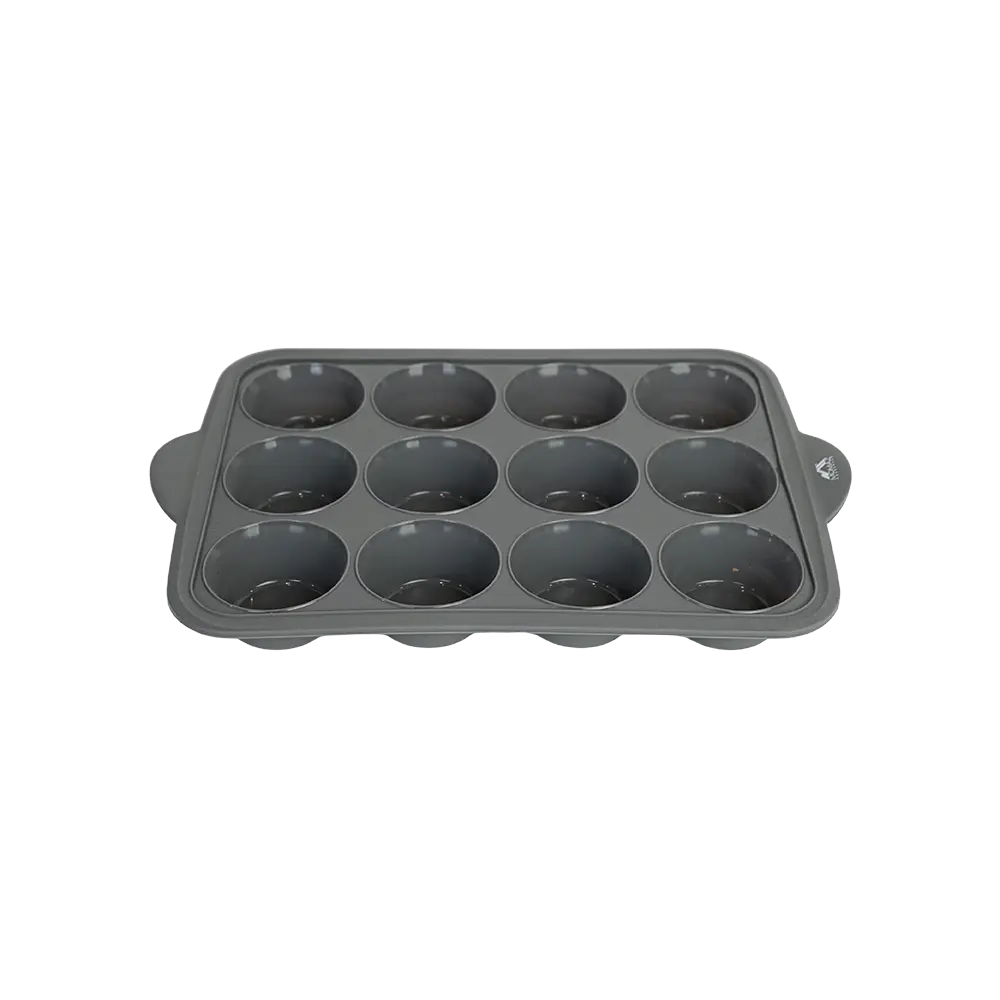 Momaz silicone cupcake grey mold2