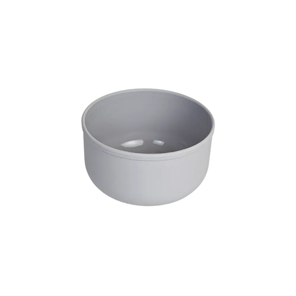 Qlux 250ml light grey bowl with lid1