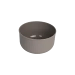 Qlux 500ml brown bowl with lid1