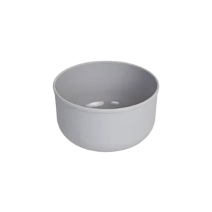 Qlux 500ml light grey bowl with lid1