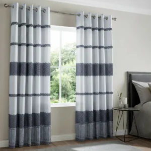 Quilted 1pcs 140x240cm blue & navy blue voile