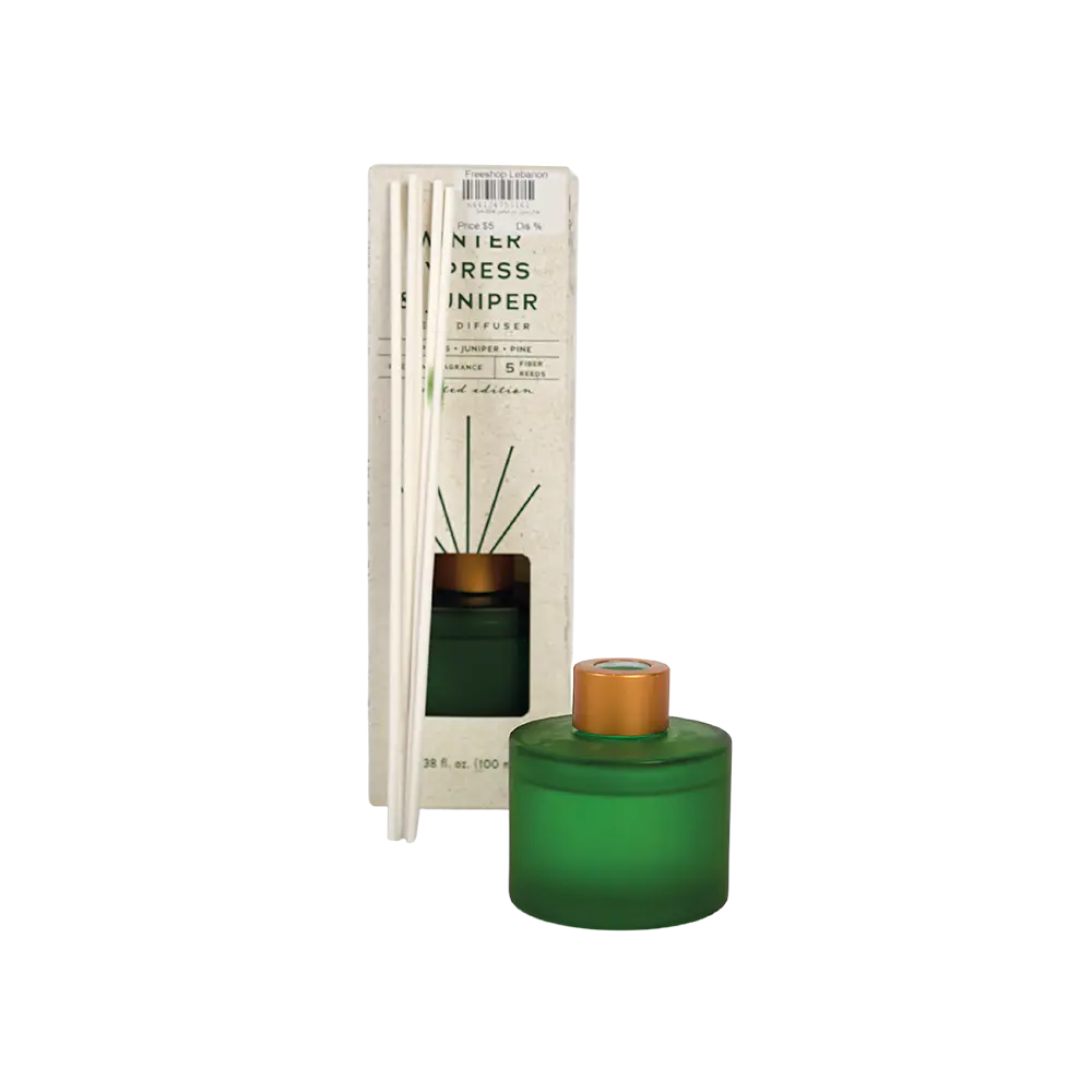 Winter cypress & juniper 100ml reed diffuser
